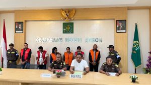 Korupsi Anggaran DD, ADD, PAD : Mantan Pejabat Negri Tiouw dan 5 Perangkat Negri Ditahan