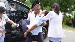 Simulasi Keadaan Darurat, Pertamina Patra Niaga Sigap Tangani Insiden Truk Skid Tank Yang Terbakar