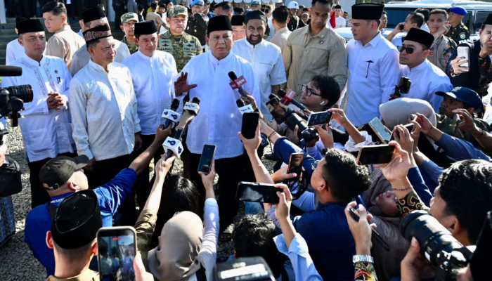 Presiden dan Kepala BNPB Rayakan Idulfitri Bersama Warga Aceh Tamiang
