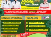 Cari Bintang Religi Muda, LASQI Kota Ambon Gelar Audisi 