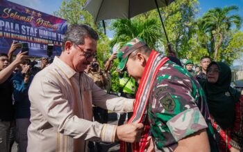 Dari Bandara Pattimura ke Makodam: Sambutan Hangat Menyertai Kedatangan Pangdam XV Yang Baru, ‘Sang Petarung’