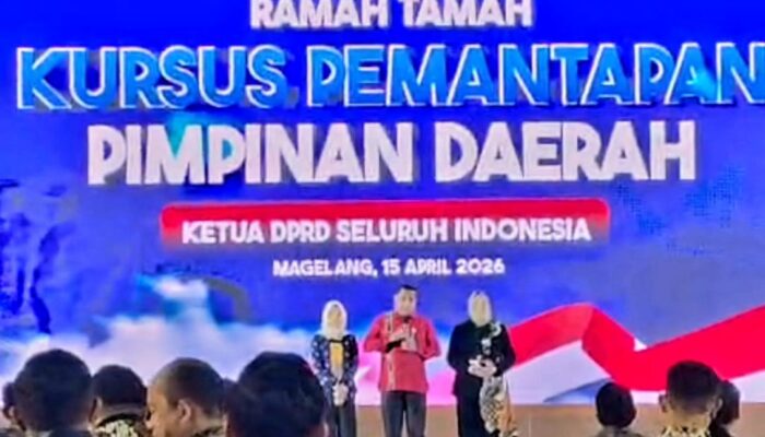 Ketua DPRD Maluku Beri Sambutan Di Acara Ramah Tamah Retret di Magelang
