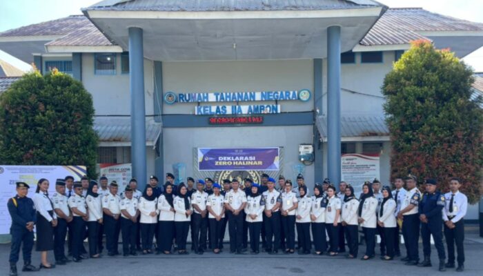 Zero Tolerance: Rutan Ambon Deklarasi Perang Melawan Handphone Ilegal, Pungli, dan Narkoba”