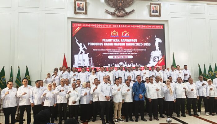 KADIN Maluku 2025–2030 Dilantik: Anindya Bakrie Perintahkan Fokus pada Investasi, UMKM, dan Hilirisasi Kelautan  ‎