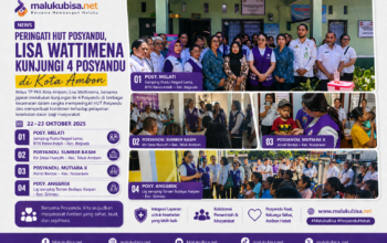 Bunda Posyandu Tinjau 4 Kecamatan, Lisa Wattimena Perkuat Layanan Dasar Apresiasi Kader Sebagai Layanan Kesehatan.  ‎