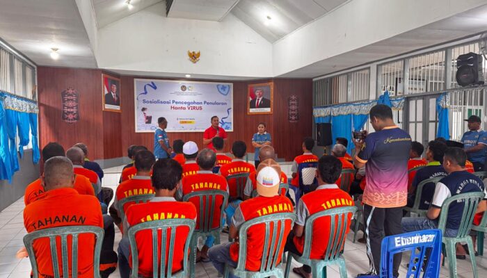 Rutan Ambon Tingkatkan Kewaspadaan, Sosialisasi Hanta Virus Digelar untuk Petugas dan Warga Binaan