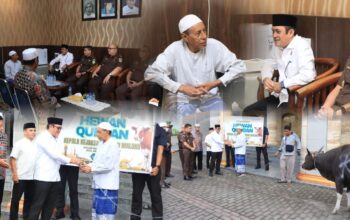 KAJATI MALUKU SERAHKAN HEWAN QURBAN KEPADA YAYASAN MASJID AL-FATAH AMBON