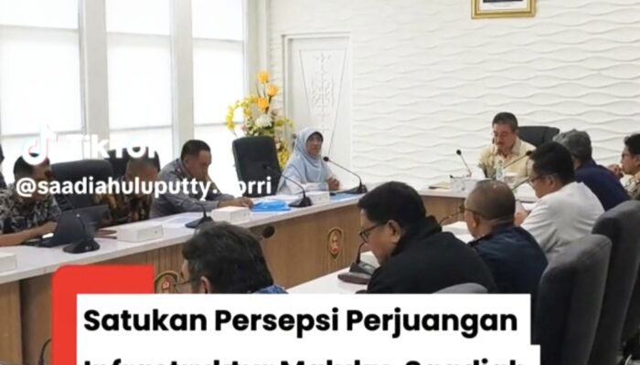 Saadiah Uluputty, Dorong Perjuangan Infrastruktur Maluku Lewat RDP Bersama Pemprov dan Mitra Perhubungan