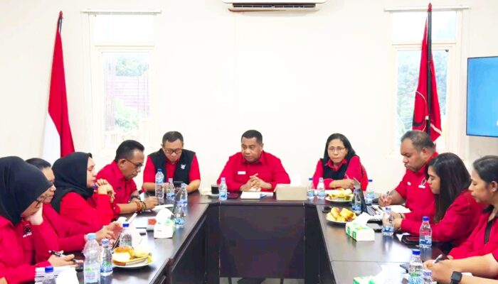 PDI Perjuangan Maluku Matangkan Musancab Gelombang I, Benhur Watubun: Partai Harus Solid dan Bergerak
