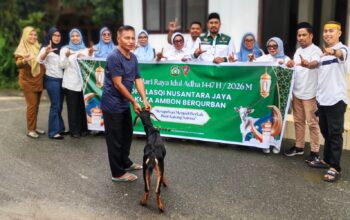 DPD LASQI Nusantara Jaya Kota Ambon Tebar Hewan Kurban di Tiga Wilayah, Perkuat Solidaritas Warga