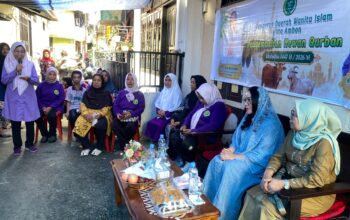 Wanita Islam Kota Ambon Tebar Kepedulian Lewat Penyaluran Hewan Kurban di Seilale