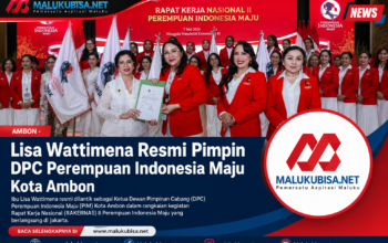Lisa Wattimena Resmi Pimpin DPC Perempuan Indonesia Maju Kota Ambon