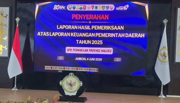 Pemkot Ambon Sukses Pertahankan WTP, Bukti Pengelolaan Keuangan Makin Akuntabel