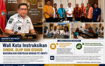 Wali Kota Instruksikan Dindik, DLHP dan Dishub Percepat Kerja Sama dengan FST Unpatti