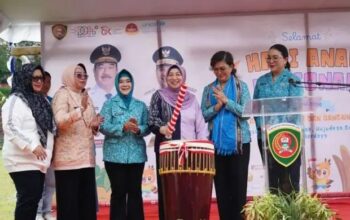 Lisa Wattimena Hadiri Peringatan Hari Anak Nasional ke-42, Permainan Tradisional Maluku Meriahkan Kegiatan
