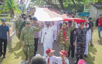 Kapendam Pattimura Tegaskan: Tak Ada Pengibaran Bendera RMS, Yang Ada Bendera Merah Putih Sepanjang 500 Meter