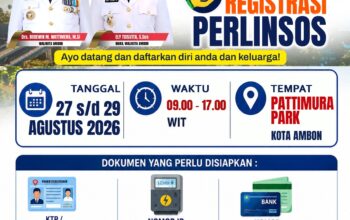Jubir Pemkot – Batas Akhir Registrasi Bansos, ​31 Agustus 2026.