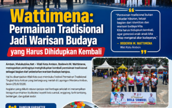 Wattimena: Permainan Tradisional Jadi Warisan Budaya yang Harus Dihidupkan Kembali