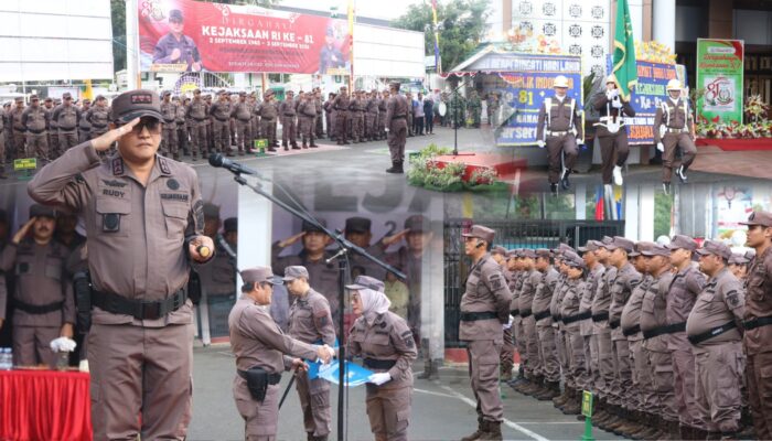 KEJAKSAAN TINGGI MALUKU PERINGATI HARI LAHIR KE-81 KEJAKSAAN REPUBLIK INDONESIA. 