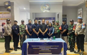 Rutan Ambon Perkuat Pengawasan, Sidak Blok Hunian dan Tes Urine Libatkan APH